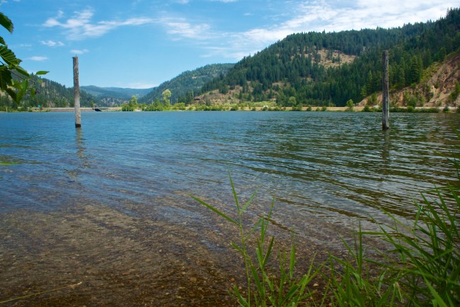 View of Coeur d'Alene Lake from Beauty Bay
